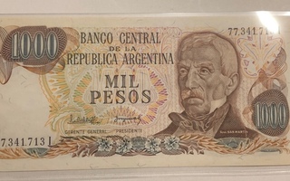 100 Pesos Argentina 1986-1983