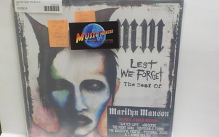 MARILYN MANSON  LEST WE FORGET  THE BEST OF M/M 2 LP  RARE !