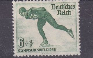 Saksa reich 1935 LaPe 591 postituoreena.