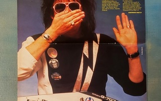 Kiss / Ace Frehley : Kerrang -keskiaukeama 1985