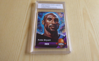 2024 Kobe Bryant Los Angeles Lakers NBA kortti ja kotelo