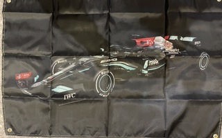 Williams Levis Hamilton Mc Laren F1 Formula seinälippu  1kpl