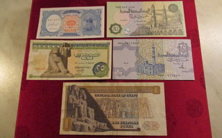 Egypti seteleitä 5 kpl.