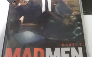 MAD MEN 3.TUOTANTOKAUSI UUSI DVD BOKSI .