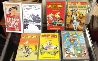 LUCKY LUKE 7 VHS-kasettia