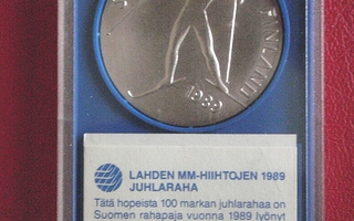Suomi Lahden MM Hiihdot 1989 Juhlaraha hopeaa.