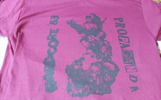 Propaganda - Hardcore '83 T-paita S + rintanappi