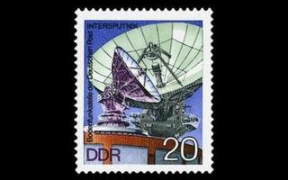 DDR 2122 ** Intersputnik maa-asema (1976)