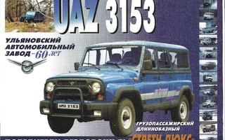2001 UAZ 3153 4x4 esite - KUIN UUSI - pitkä akseliväli