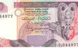 Sri Lanka 20 rupea 2001