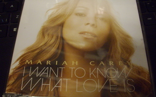 MARIAH CAREY: I want to know what love is CD (Sis.pk:t)