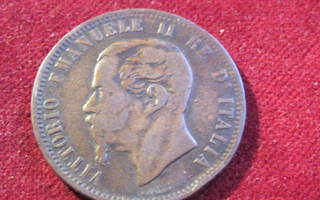 10 centesimi 1866M Italia