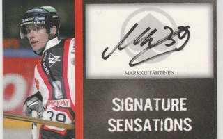 2007/08 Cardset Signature Markku Tähtinen Ässät /85