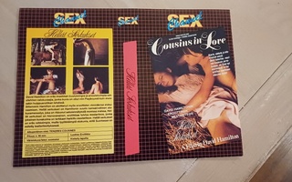 Hellät serkukset - Cousins in love VHS kansipaperi