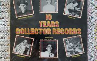 VARIOUS - 10 YEARS COLLECTOR RECORDS LP TARJOUSERÄ