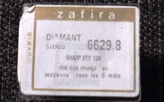 Levysoittimen neula Zafira Diamant 6629.8 (SHARP STY 124)