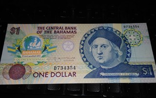 Bahamas Bahama Saaret 1 Dollar 1992 P50 UNC