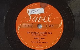Savikiekko 1949 - Henry Theel - Sävel S 9019