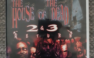 WII The House of The Dead 2 & 3 Return