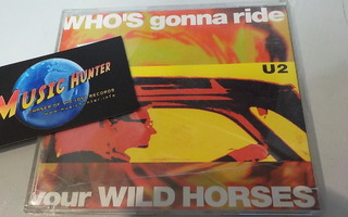 U2 - WHO'S GONNA RIDE YOUR WILD HORSES CDS