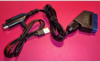 Uusi Scart - HDMI muunninadapteri #30240