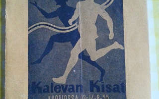 Kaleva Kisat 1955 Ohjelma