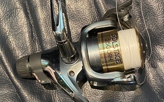 Shimano Solstace 2500rh ja Shakespeare Sigma Evolution