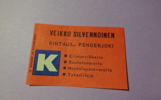TT-etiketti K Veikko Silvennoinen, Kintaus - Pengerjoki