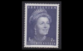 Liechtenstein 544 ** Prinsessa Gina (1971)