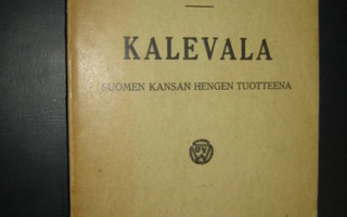 Hästesko, F.A: Kalevala suomen kansan hengen tuotteena 1910
