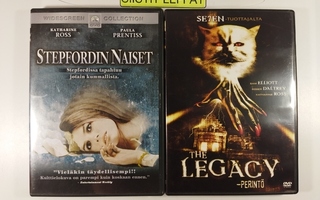 2 DVD) Stepfordin naiset (1974) & The Legacy (1978)