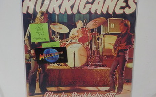 HURRIGANES - LIVE IN STOCKHOLM 1977 - 2021 LP + POSTERI UUSI