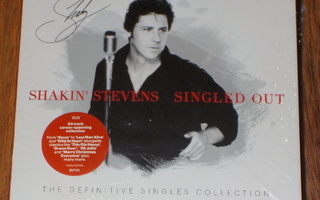 3x CD - SHAKIN STEVENS - Singled Out - 2020 rockabilly MINT