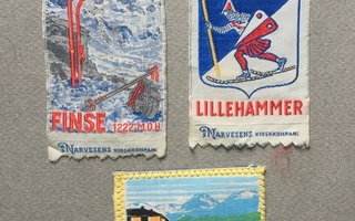 Hihamerkki Lillehammer Finse Skibotn