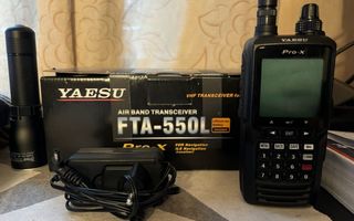 yaesu fta 550l pro x ilmailuradio