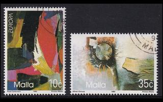 Malta 904-5 o Europa nykytaide (1993)