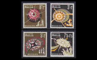 Malta 501-4 ** Joulu (1974)