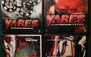 VARES -elokuvat 4 kpl DVD paketti