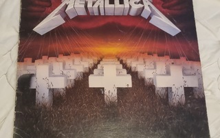 Metallica: Master of Puppets 1986, orig. Kanada, vinyyli LP