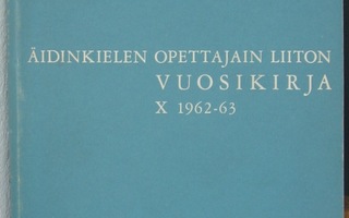 ÄOL Vuosikirja 1962-63. 221 s.