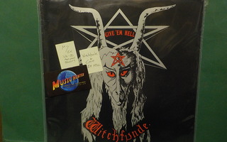 WITCHFYNDE - GIVE EM HELL M-/EX UK 1980 LP