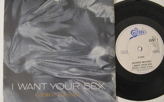 George Michael I Want Your Sex 7" sinkku
