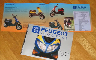 1997 Peugeot skootteri esite - suom - 12 sivua