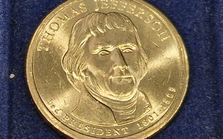 USA Presidentti Dollari Thomas Jefferson 2007P