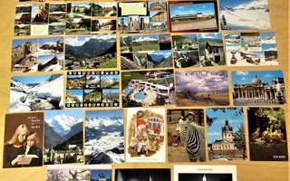 30 kpl:n paketti ulkomaisia postikortteja