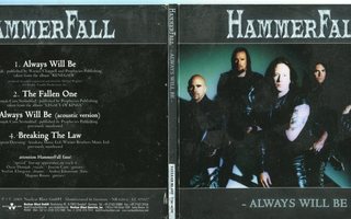 HAMMER FALL . CD-LEVY . ALWAYS WILL BE