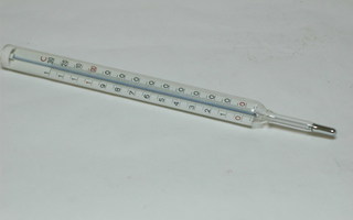 Lämpömittari ,skaala 0- 30 C astetta, tarkistettu