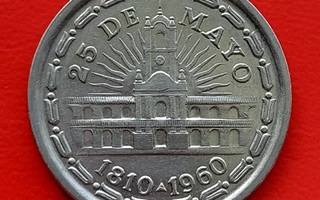 Argentiina 1 peso 1960 *juhla lyönti*