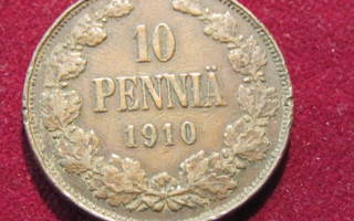 10 penniä 1910