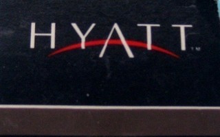 Tulitikku rasia Hyatt